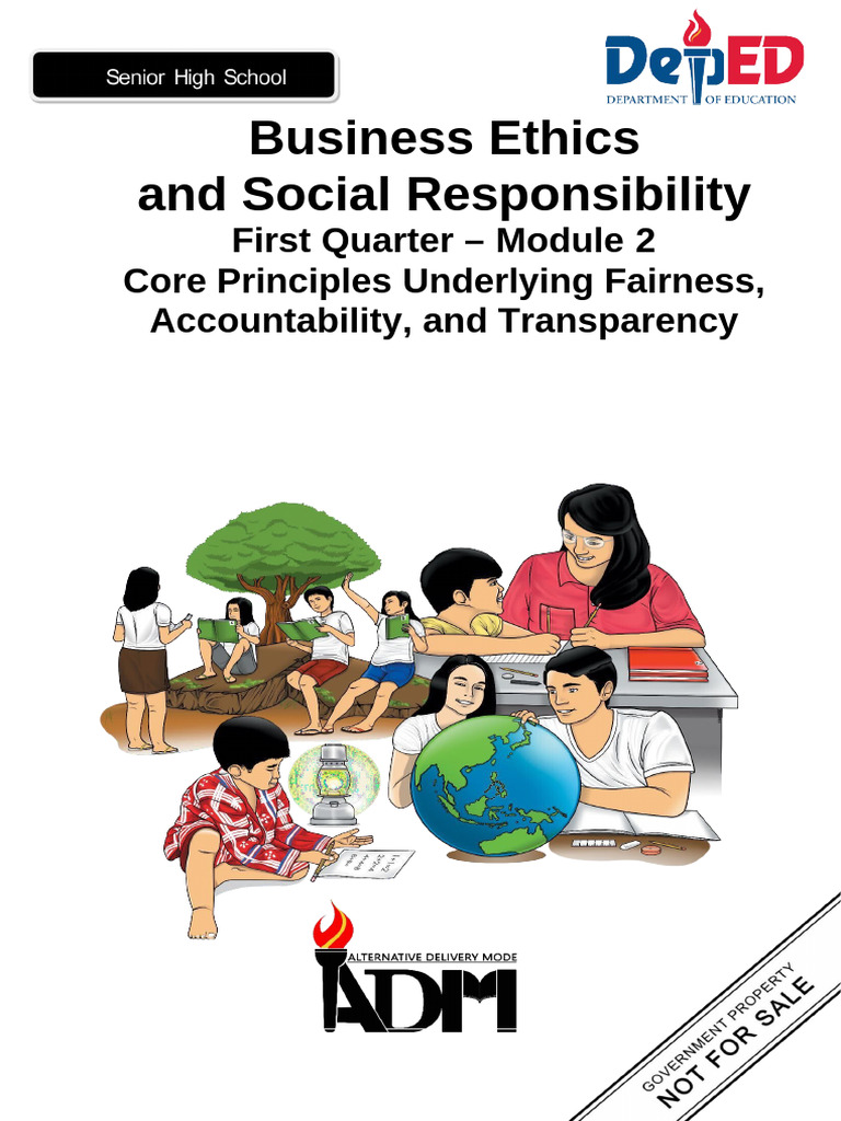 Besr - Grade 12abm Module 2 | PDF | Business Ethics | Organizational ...