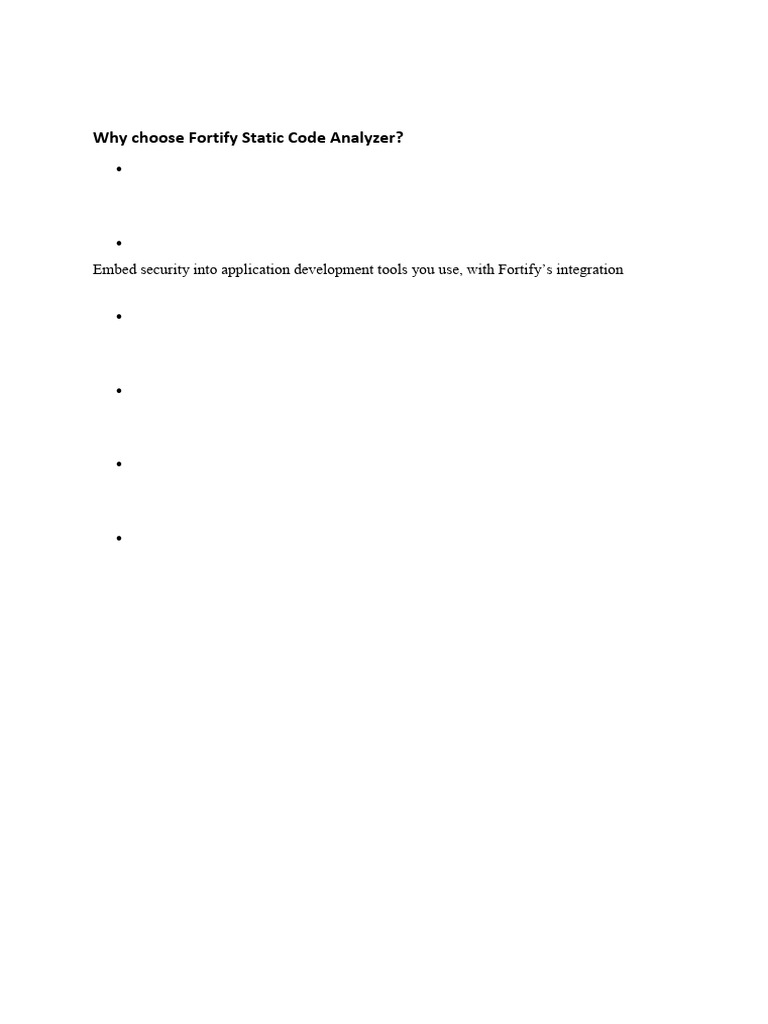 Fortify | PDF