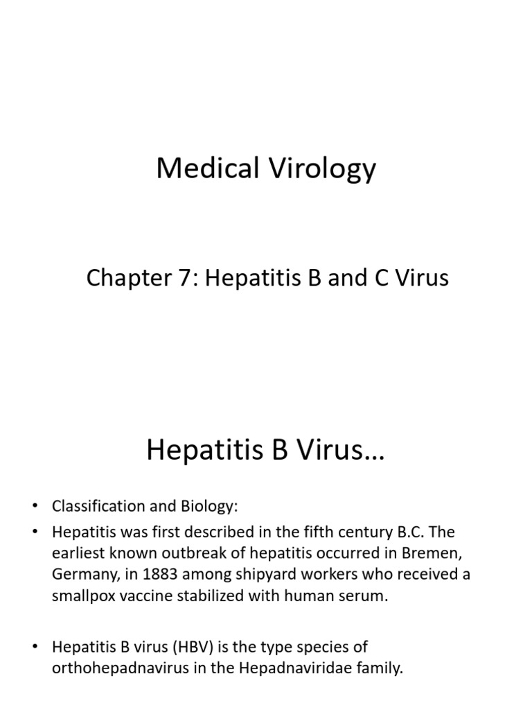 Hepatitis B and C Viruses | PDF | Hepatitis B | Hepatitis C
