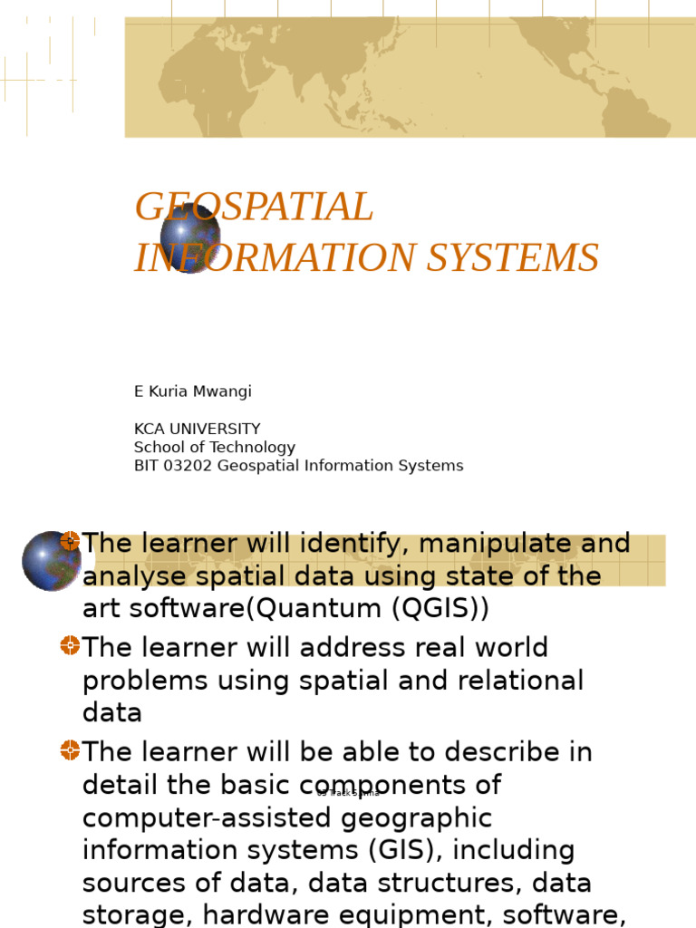 Introduction To GIS | PDF | Geographic Information System | Esri
