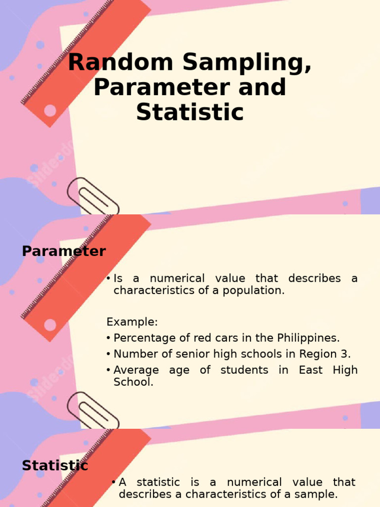 Stat and Prob Q3.1 | PDF | Sampling (Statistics) | Statistics