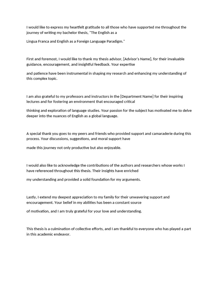 Acknowledgment | PDF