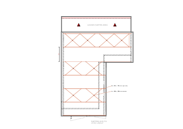 Wooden Rafter Area and Layout Details | PDF