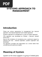 Systems Theory of Management Explained | PDF | System | Systems Theory