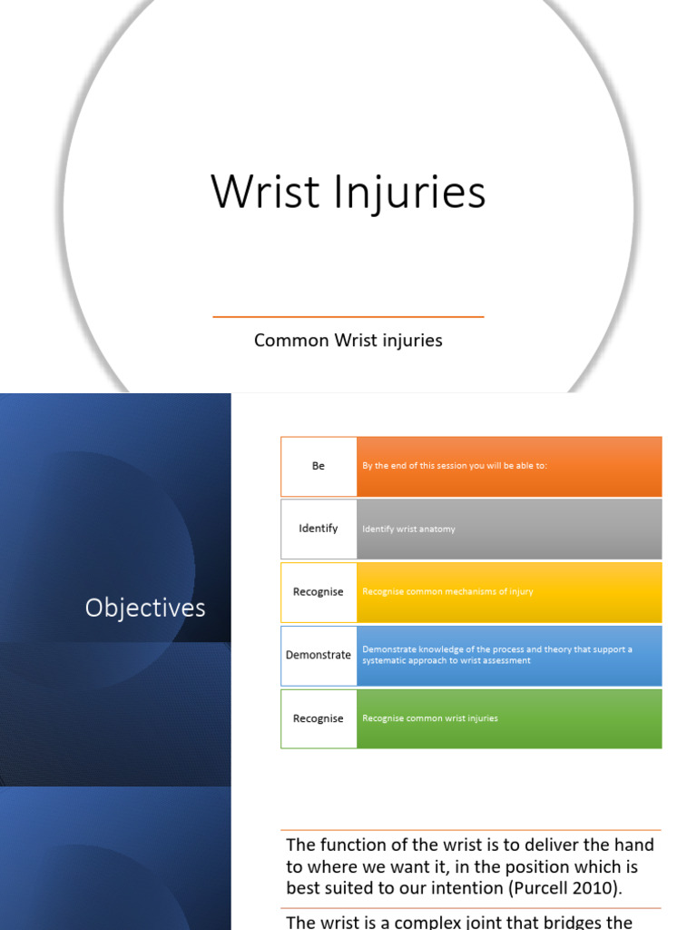 Understanding Common Wrist Injuries | PDF | Hand | Musculoskeletal System