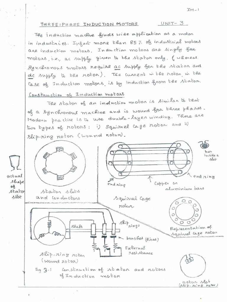 3 Three Phase Induction Motors 10 | PDF