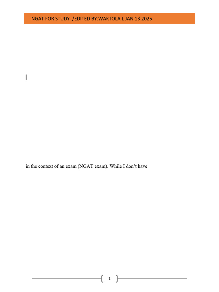 NGAT Exam Sample Questions & Answers | PDF | Namespace | Software ...