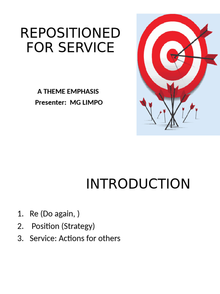 Repositioned For Service | PDF