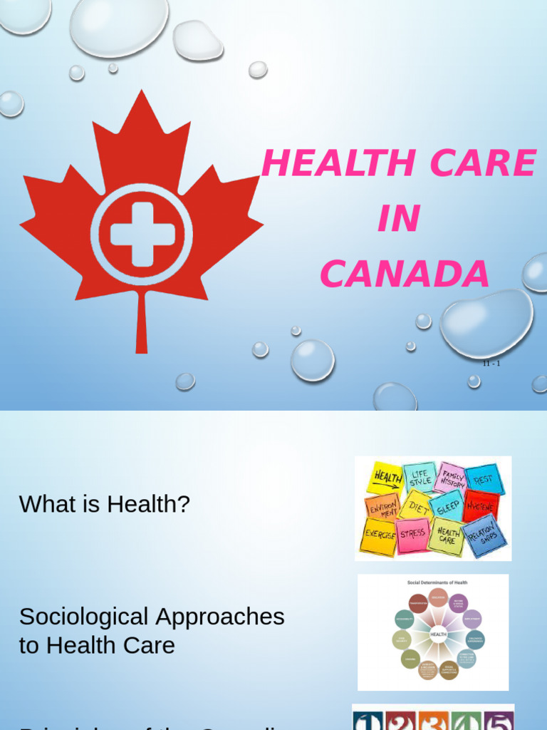 Overview of Canada's Health Care System | PDF | Health Care | Social ...