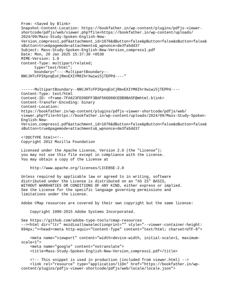 Mass study spoken english new version compress1 pdf computer file