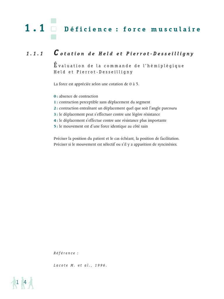 Echelles Importantes MPR | PDF | Douleur | Mémoire