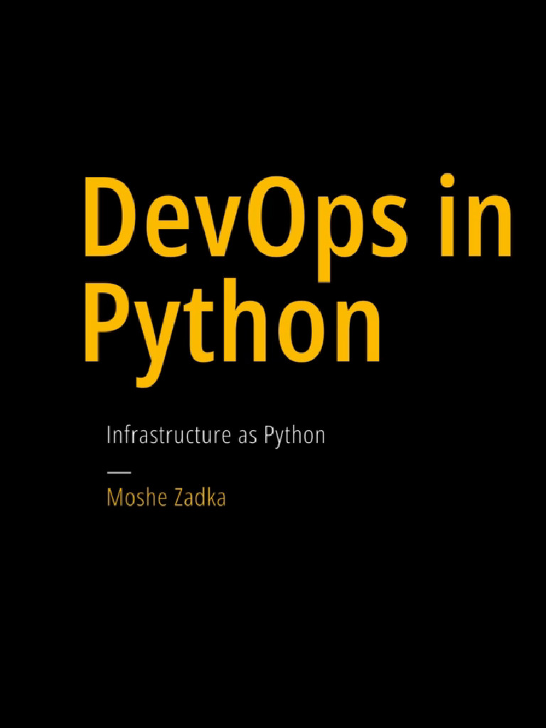 DevOps in Python 1735889619 | PDF