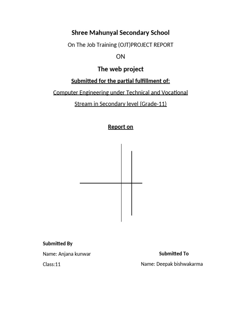 OJT Web Development Project Report | PDF | Software Testing | Databases