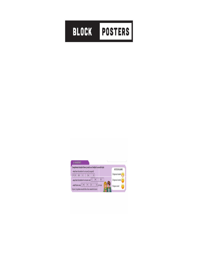 Block Poster Printing Settings Guide | PDF