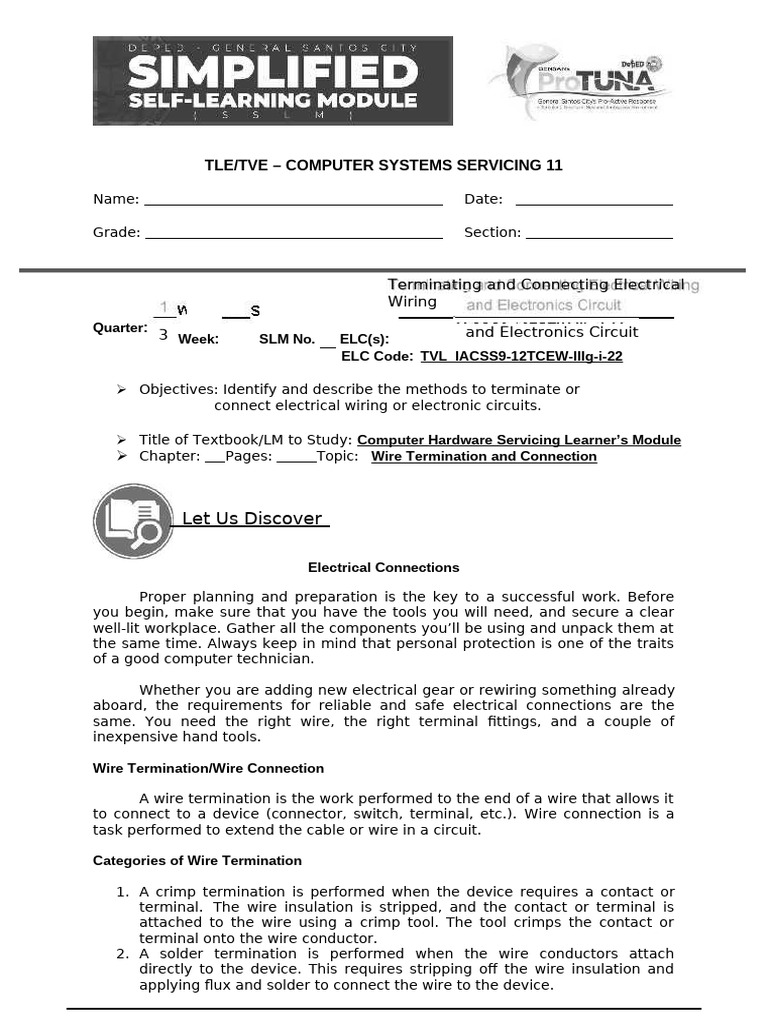 CSS11-Wire Termination and Connection | PDF | Electrical Connector | Wire