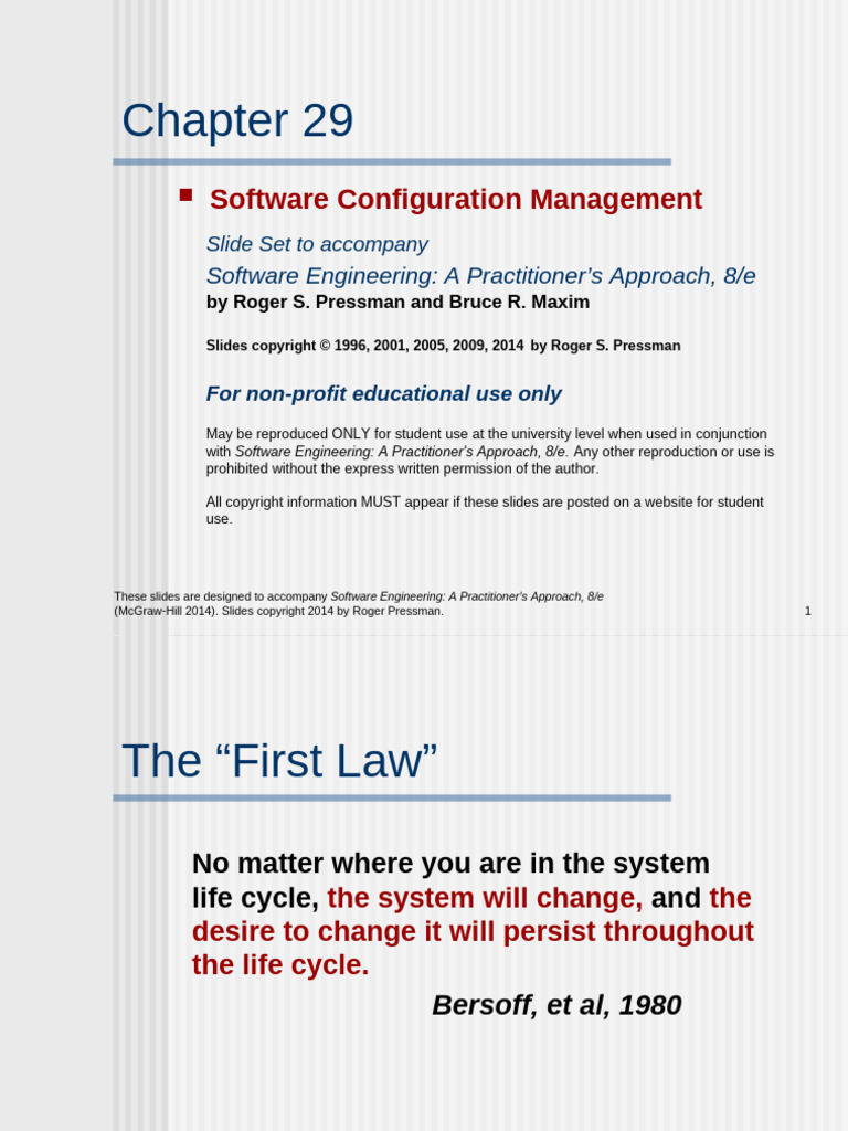 Week 13 Software Configuration Management | PDF | Version Control ...
