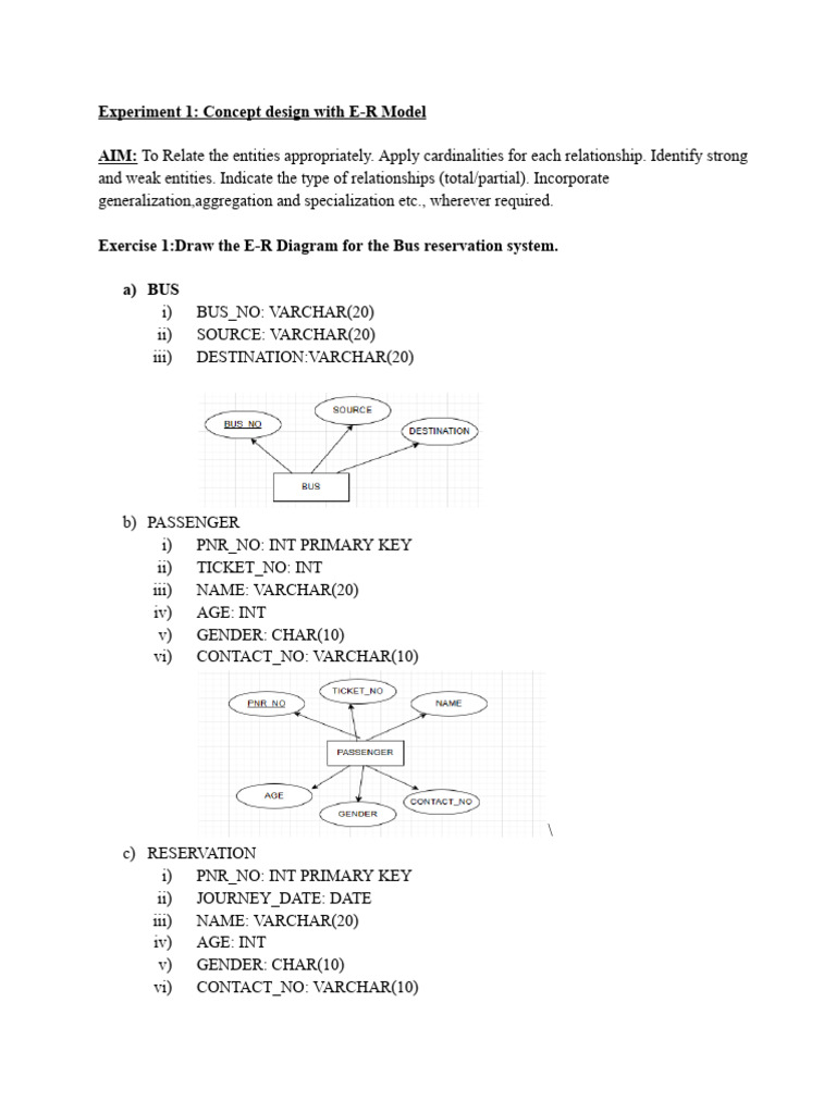E-R and Relational Models in Database Design | PDF | Sql | Information ...