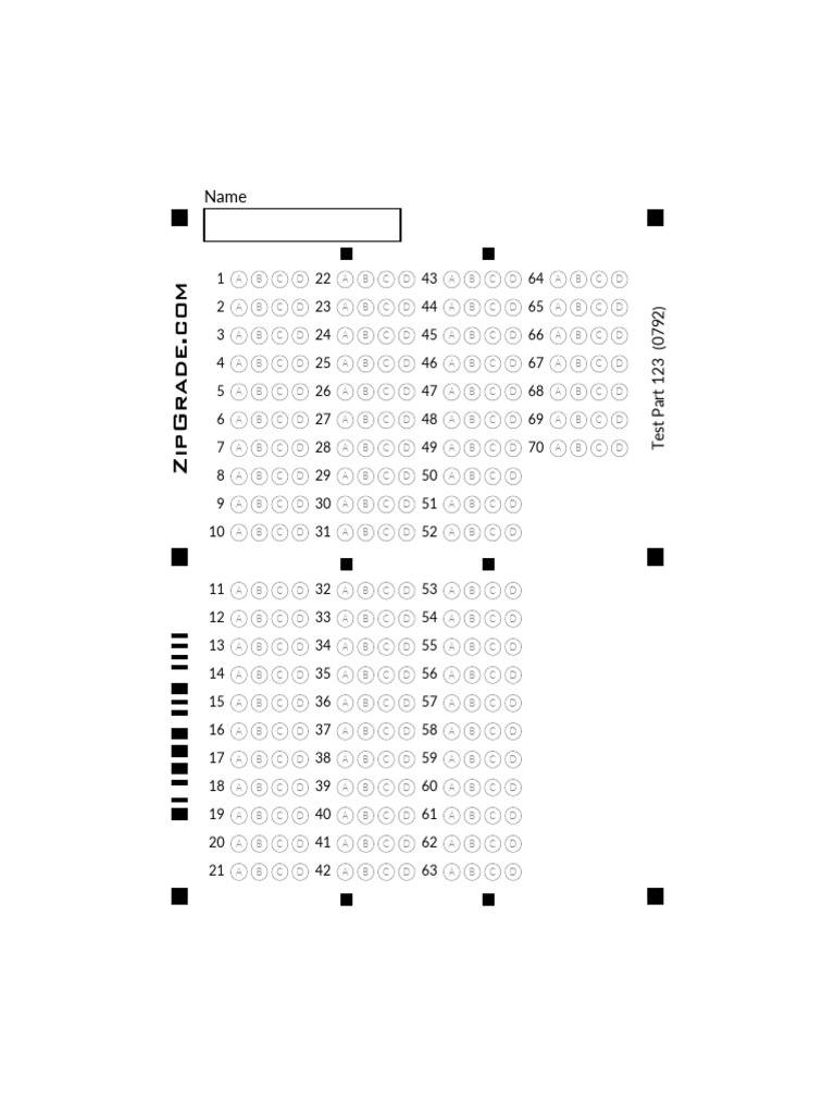 Test Part 123 Answer Key | PDF
