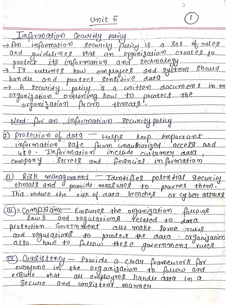 Cyber Security Unit 5 | PDF