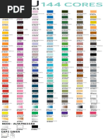 Tabela de Cores Hexadecimais e RGB | PDF | Modelo de cores RGB | Cor
