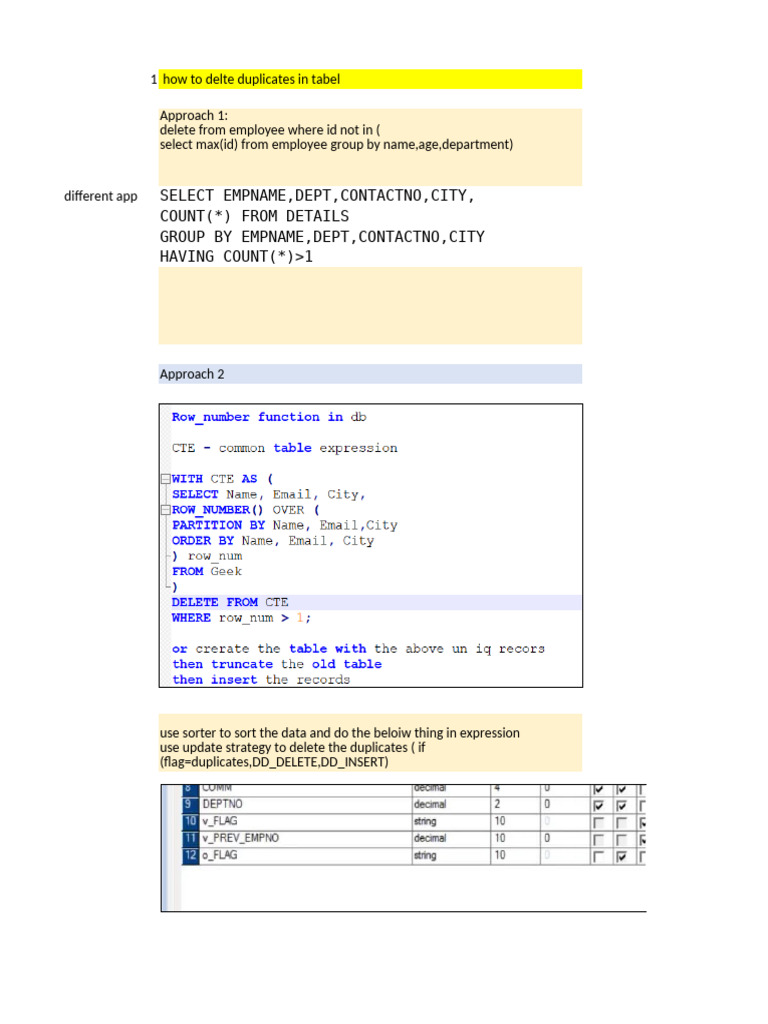 Interview Informatica-2 | PDF | Information Technology Management ...