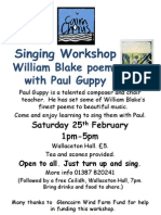 Singing Workshop Paul Guppy