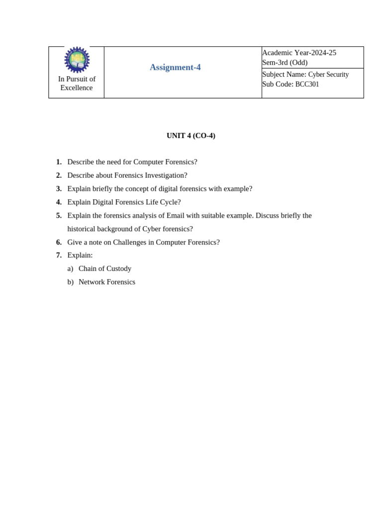 Assignment 4 | PDF