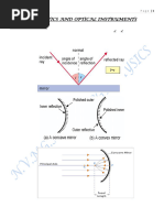 Ray Diagrams for Concave and Convex Mirrors | PDF | Optics | Light