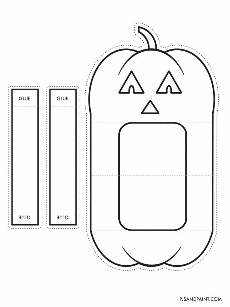 Jack O Lantern Hand Puppet - Pjs and Paint | PDF