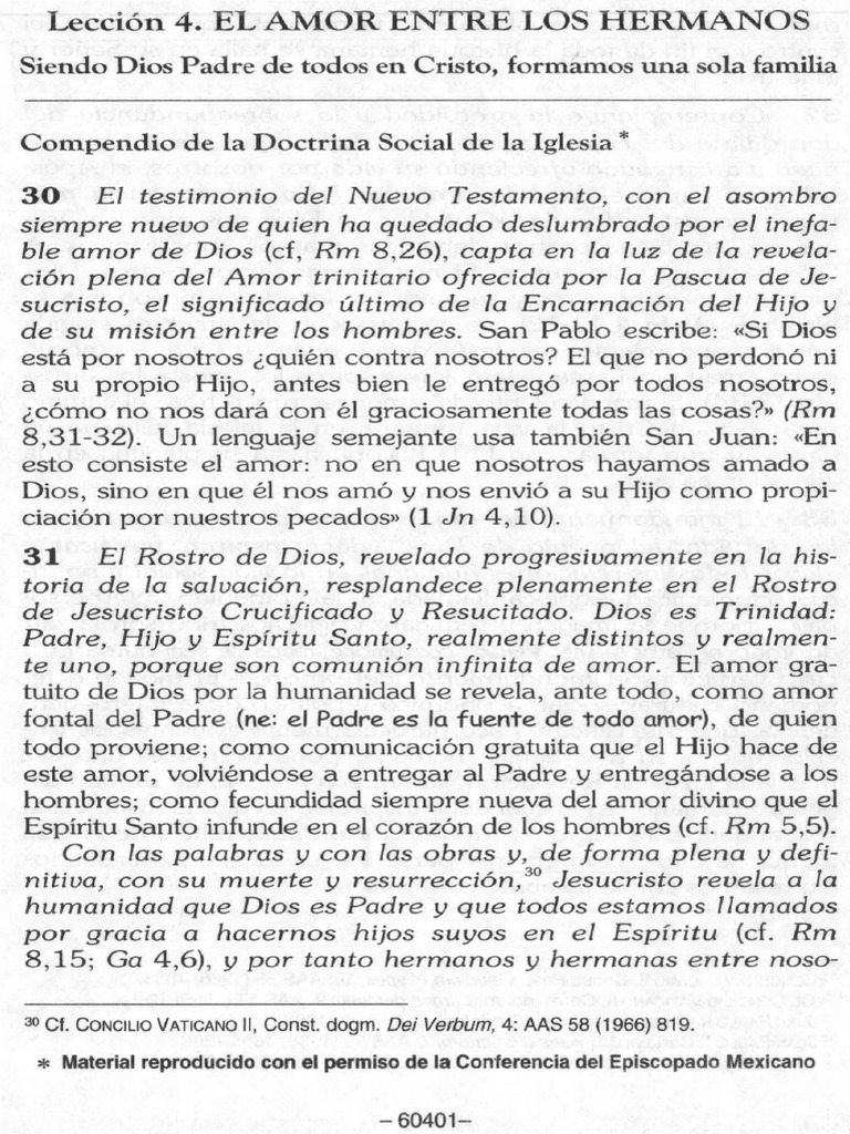 Amor entre hermanos en la fe cristiana | PDF | Dios en el cristianismo ...