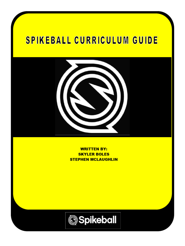 Pe spikeball curriculum guide pdf