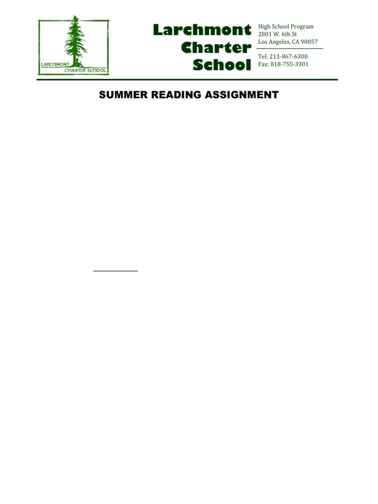 LCS Summer Reading Journal 2014-2015 | PDF | Human Communication
