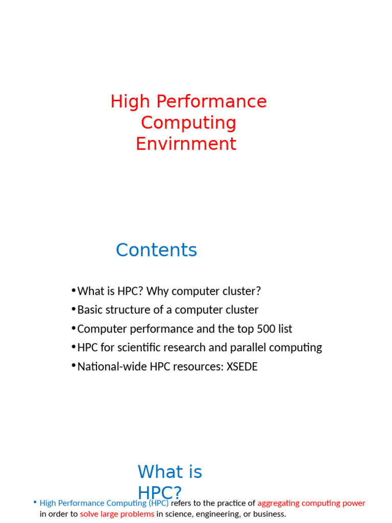 Understanding High Performance Computing | PDF | Supercomputer ...