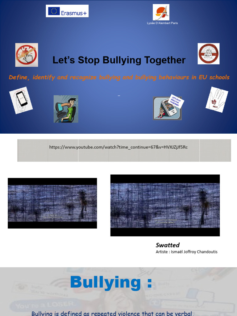 Let's Stop Bullying | PDF | Bullying | Psychological Trauma