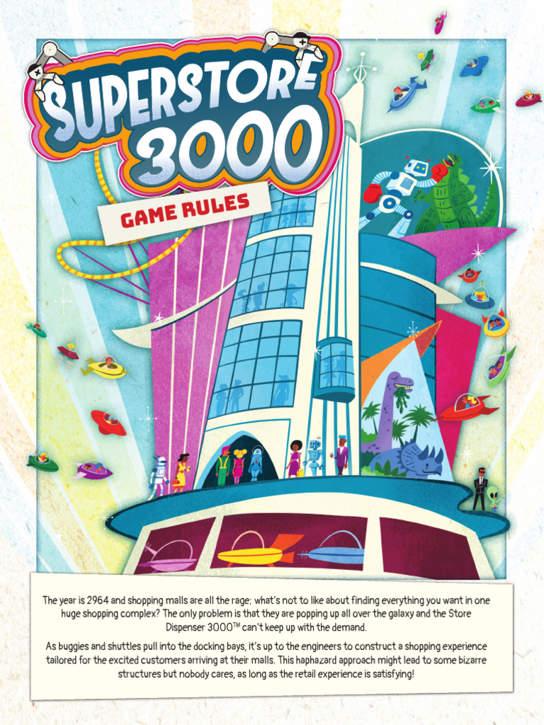 Build Your Dream Mall in Superstore 3000 | PDF