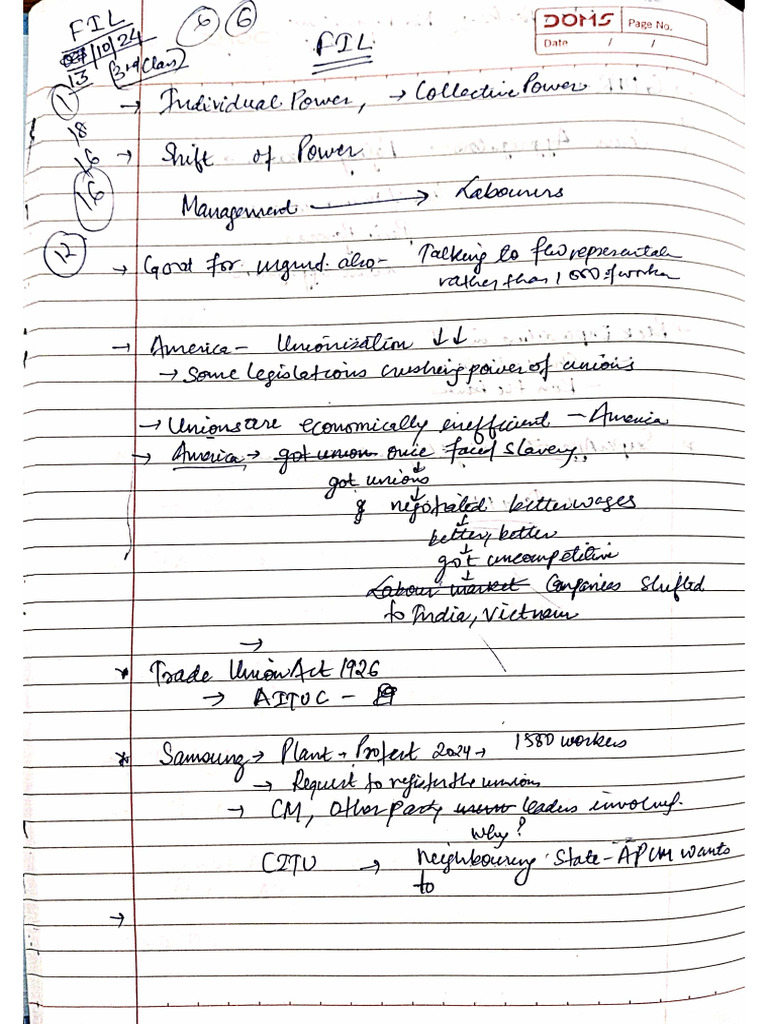 FIL Class Notes | PDF