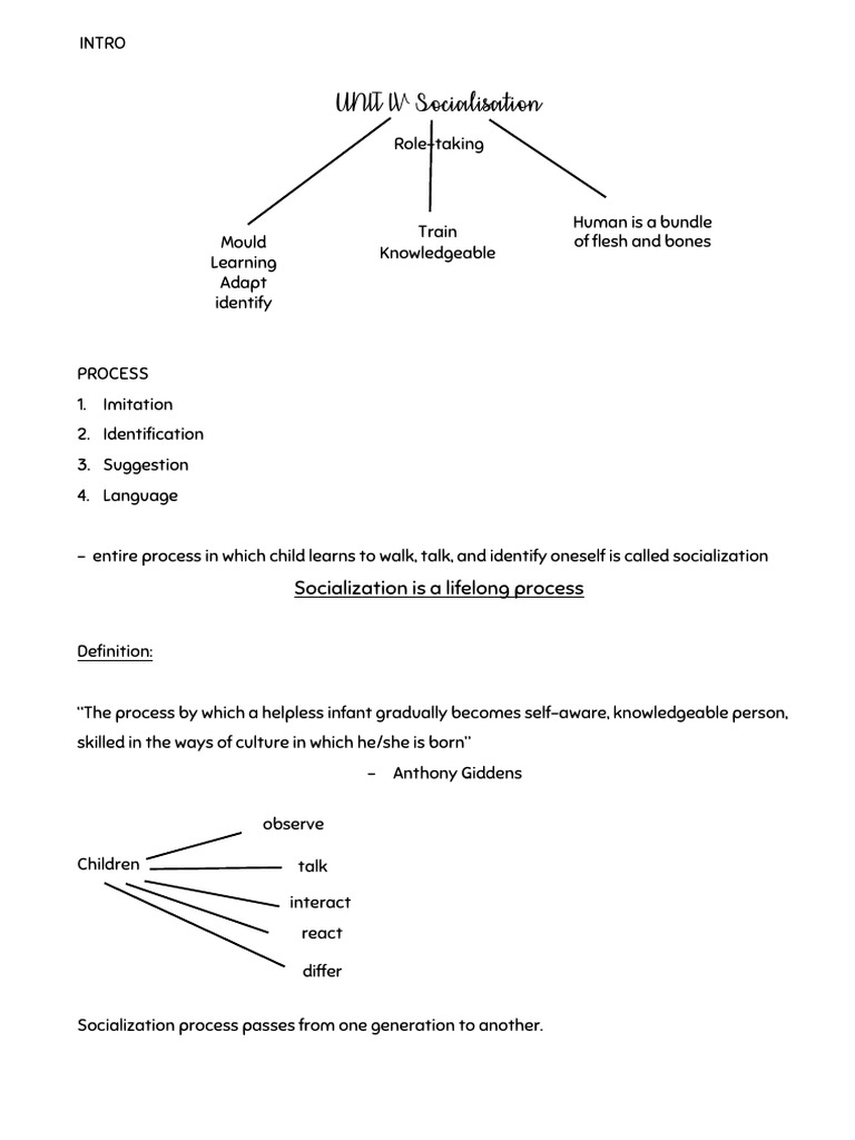 Understanding Socialization Processes | PDF | Socialization | Psychology