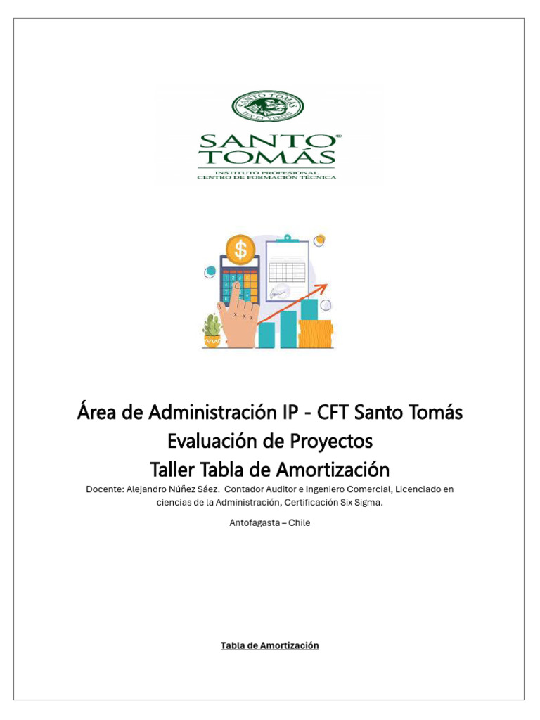Tabla de Amortización de Préstamos | PDF | Crédito | Finanzas y dinero