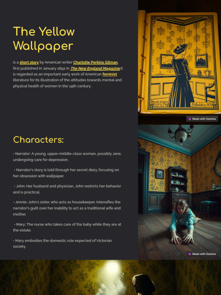 The Yellow Wallpaper | PDF