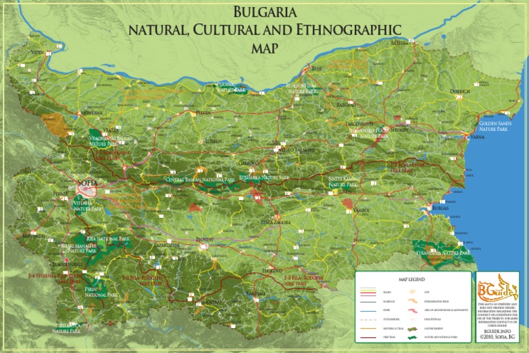 Bulgaria's Cultural & Nature Map | PDF | Bulgaria | Human Power