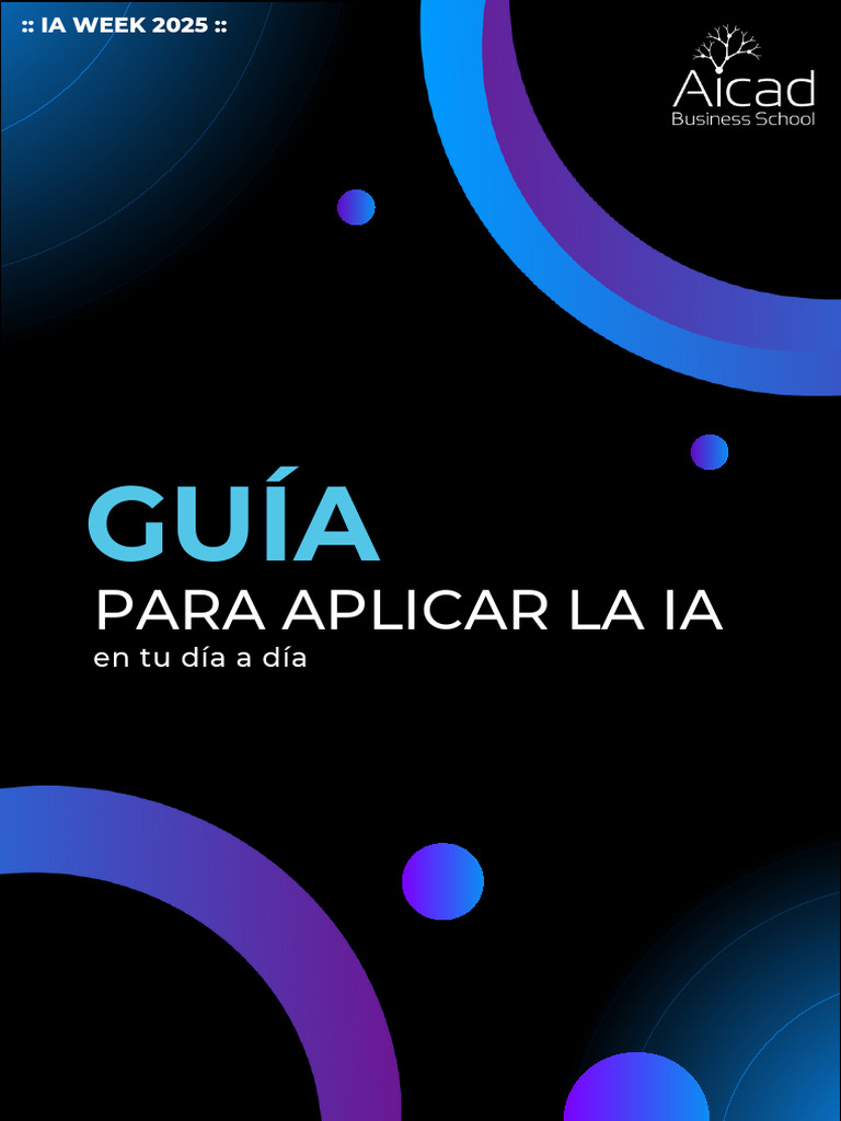 4 Gua para Aplicar La Ia en Tu Da A Da | PDF