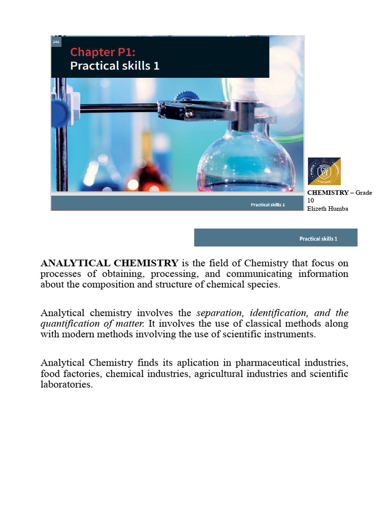 Types Of Error Analytical Chemistry