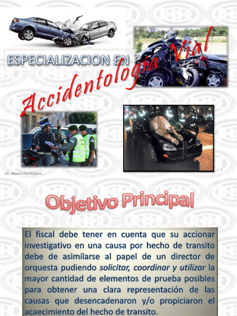 Curso Fiscales Accidentologia Vial 2013 JMSM | PDF | Seguridad vial ...