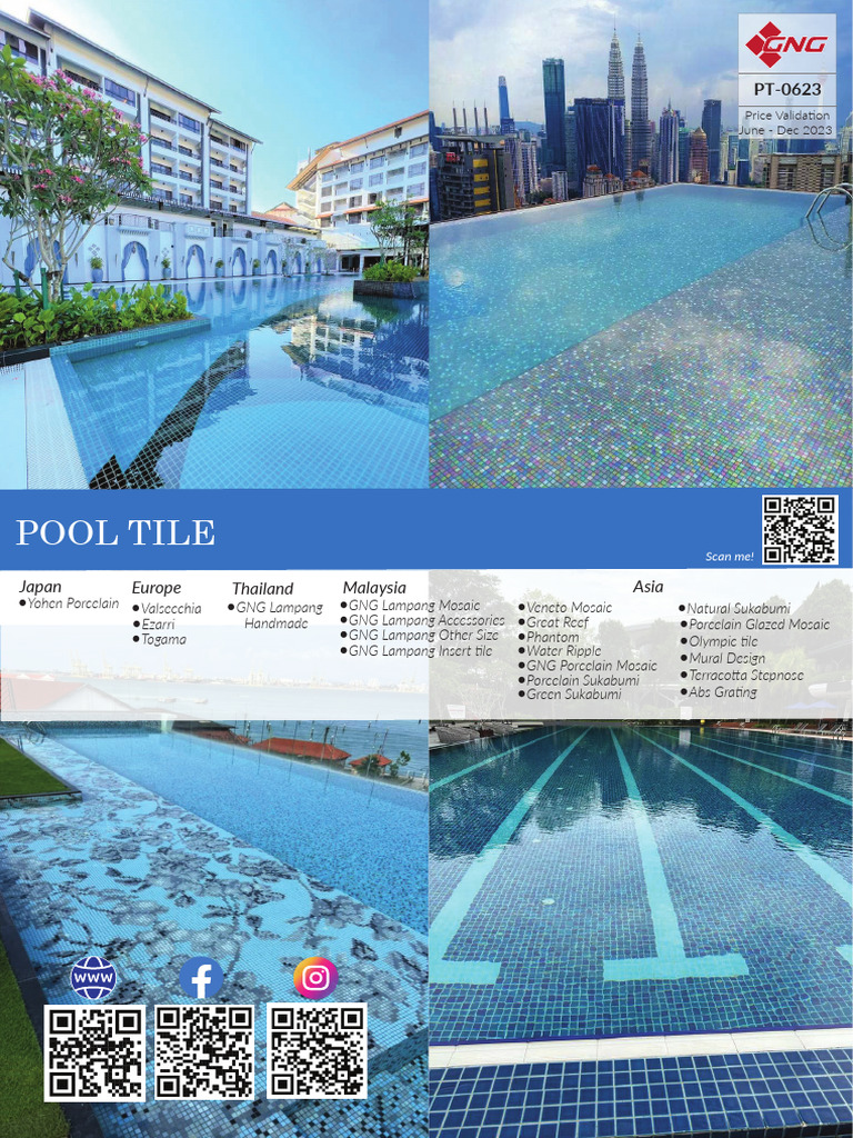 Catalogue-pool-tile | PDF | Tile | Color