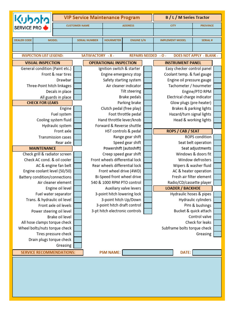 04 - Check Sheet - B, L, M | PDF | Manufactured Goods | Automotive Industry