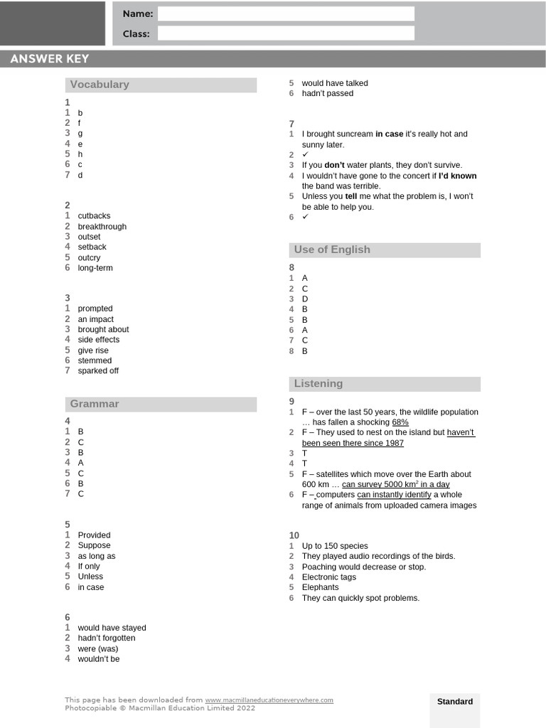 Unit 4 Standard Test Overview | PDF | Science