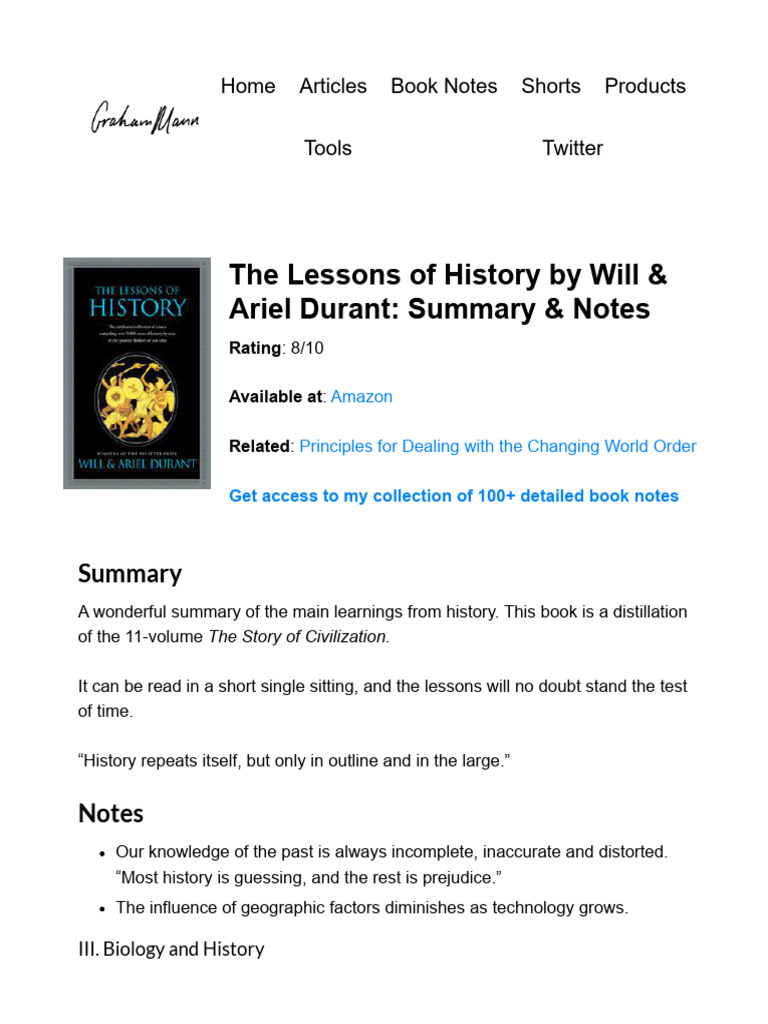 Lessons from History: Key Insights | PDF | Democracy | Political Ideologies