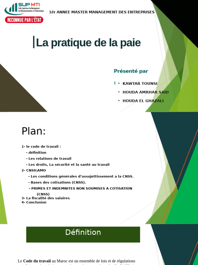 Fiscalité des salaires au Maroc | PDF | Salaires | Impôt sur le revenu