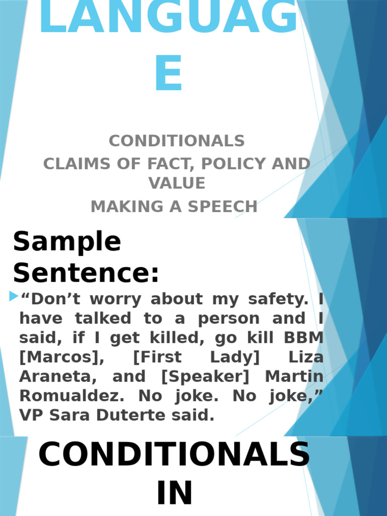 Understanding Conditional Statements in Arguments | PDF