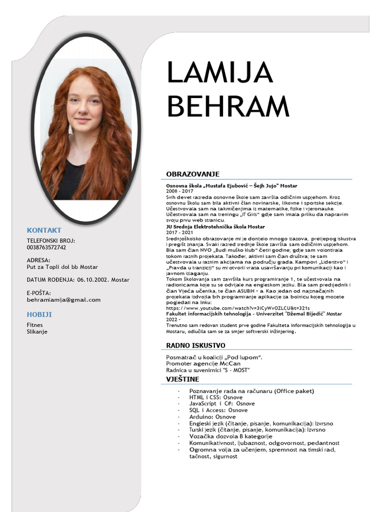 Lamija Behram | PDF